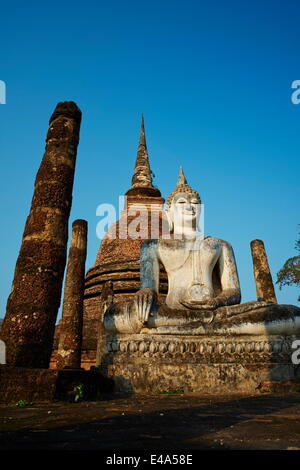 Wat Sa Sri, Sukhothai Historical Park, UNESCO World Heritage Site, Sukhothai, Thailand, Südostasien, Asien Stockfoto