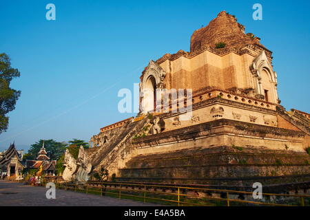 Wat Chedi Luang, Chiang Mai, Thailand, Südostasien, Asien Stockfoto