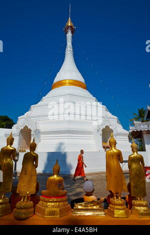 Wat Phra dieses Doi Kong Mu, Mae Hong Son, Thailand, Südostasien, Asien Stockfoto