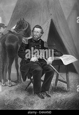 Nathaniel Lyon, 1818-1861, Union general im amerikanischen Bürgerkrieg, Stockfoto