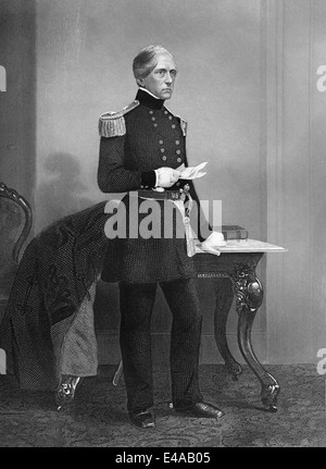 John Ellis Wool, 1784-1869, Offizier in der United States Army, Stockfoto