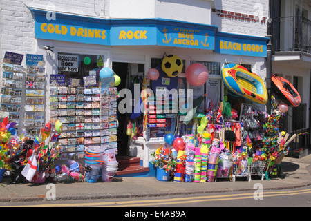 Blauer Anker-Geschenk-Shop Broadstairs Kent Stockfoto