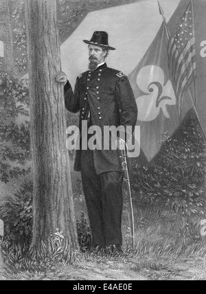 Winfield Scott Hancock, 1824-1886, ein Berufsoffizier der US-Armee Stockfoto