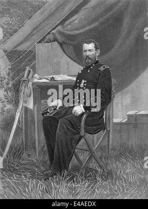 Philip Henry Sheridan, 1831-1888, ein Berufsoffizier der US-Armee und eine Union General im amerikanischen Bürgerkrieg, Stockfoto