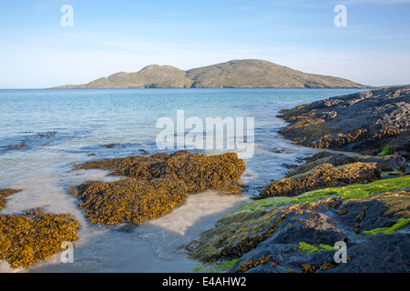 Insel der Sandray von Vatersay Isle of Barra, äußeren Hebriden, Schottland Stockfoto