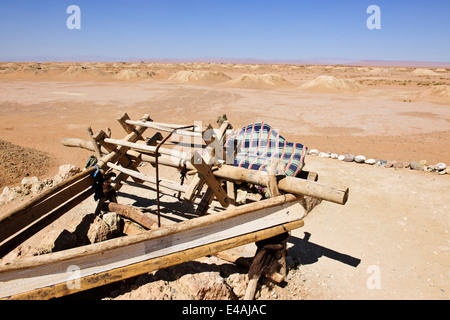 Tinejdad, Berber und der Sahara Stämme hielten hier zu Wasser das Kamel Züge nach Durchquerung der Sahara Wüste vor Jahren SW Marokko Stockfoto