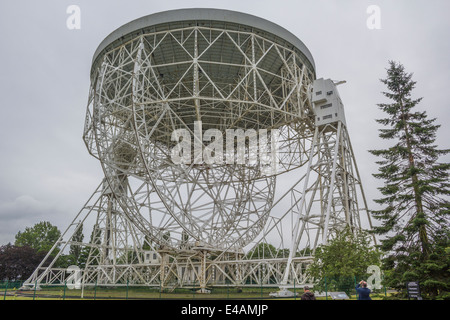 Das MK1-Radioteleskop am Jodrell Bank Cheshire Stockfoto