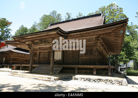 Bestandteil der Dai Garan Komplex in Koyasan Japan Stockfoto