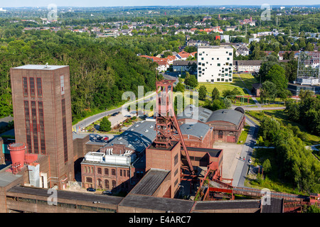 UNESCO-Weltkulturerbe Zeche Zollverein, Essen, Deutschland. Ehemals Zeche der größte in der Welt. Stockfoto