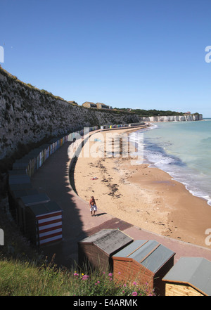 Stone Bay Beach Broadstairs Kent Stockfoto