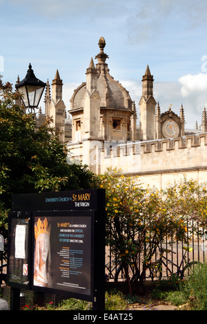Am All Souls College in Oxford, England Stockfoto