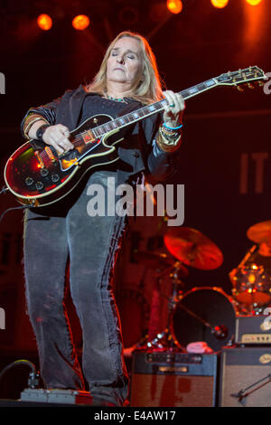 Milwaukee, Wisconsin, USA. 6. Juli 2014. MELISSA ETHERIDGE Musiker tritt beim Sommerfest Musikfestival 2014 in Milwaukee Wisconsin © Daniel DeSlover/ZUMA Draht/Alamy Live News Stockfoto