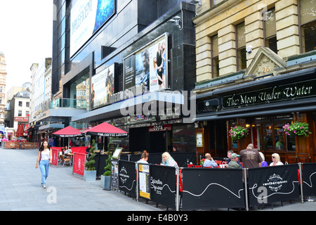 Odeon Theater, Leicester Square, West End, City of Westminster, London, Vereinigtes Königreich Stockfoto