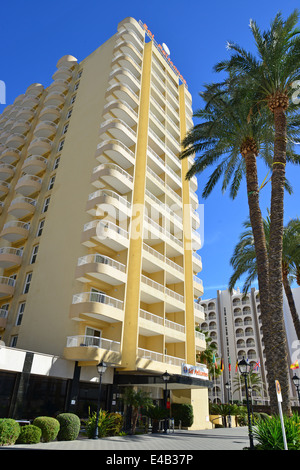 Sol Pelicanos OCAS Hotel, Calle Gerona, Benidorm, Costa Blanca, Provinz Alicante, Spanien Stockfoto