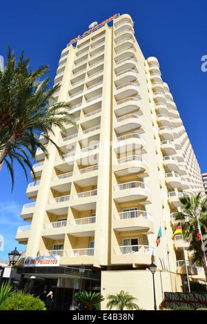 Sol Pelicanos OCAS Hotel, Calle Gerona, Benidorm, Costa Blanca, Provinz Alicante, Spanien Stockfoto