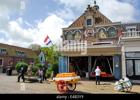 Käseladen in der Stadt von Edam, Niederlande Stockfoto