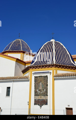 Kirche von San Jaime der Apostel, Placa de Castelar, Old Town, Benidorm, Costa Blanca, Provinz Alicante, Spanien Stockfoto