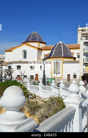 Kirche von San Jaime der Apostel, Placa de Castelar, Old Town, Benidorm, Costa Blanca, Provinz Alicante, Spanien Stockfoto