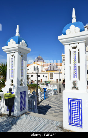 Kirche von San Jaime der Apostel, Placa de Castelar, Old Town, Benidorm, Costa Blanca, Provinz Alicante, Spanien Stockfoto