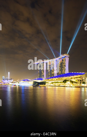 Süd-Ost-Asien, Singapur, Marina Bay Sands Stockfoto