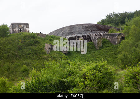 La Coupole, einen zweiten Weltkrieg Bunkeranlagen im Département Pas-de-Calais, Nordfrankreich Stockfoto