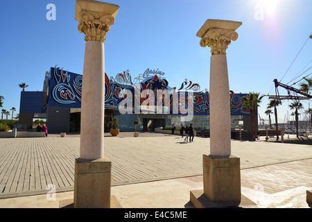 Casino Mediterráneo Alicante, Hafen von Alicante, Alicante, Costa Blanca, Provinz Alicante, Königreich Spanien Stockfoto