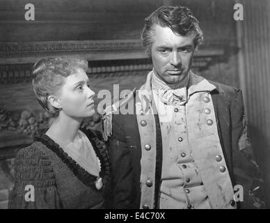 Martha Scott, Cary Grant, am Set des Films "Der Howards von Virginia", 1940 Stockfoto