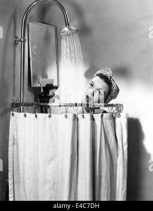 Judy Garland, am Set des Films, Sommertheater ", 1950 Stockfoto