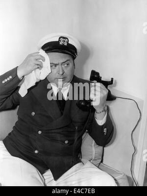 Edward Arnold, US-amerikanischer Schauspieler, der Werbung Portrait, 1941 Stockfoto