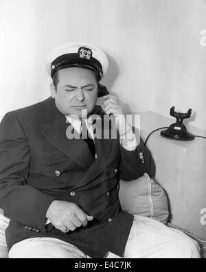 Edward Arnold, US-amerikanischer Schauspieler, der Werbung Portrait, 1941 Stockfoto