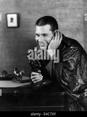 Richard Arlen, US-amerikanischer Schauspieler, der Werbung Portrait, ca. 1920 Stockfoto