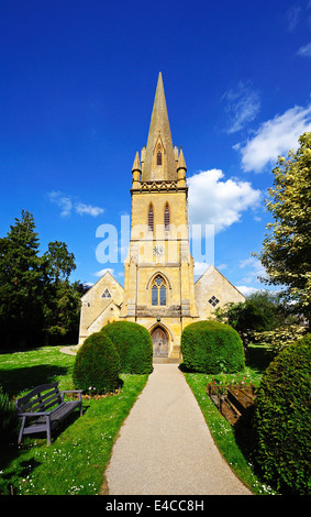 Kirche St. Davids, Moreton-in-Marsh, Cotswolds, Gloucestershire, England, UK, Westeuropa. Stockfoto