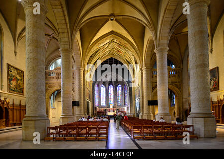 St. Francis Xavier Kirche Basilika Luxemburg Europa Stockfoto