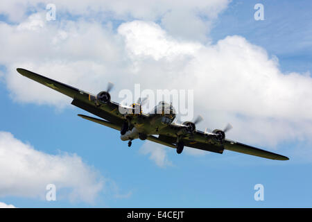 B-17 Flying Fortress G-BEDF Sally B Stockfoto