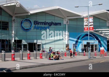 Birmingham Flughafen-terminal Gebäude, England, UK Stockfoto