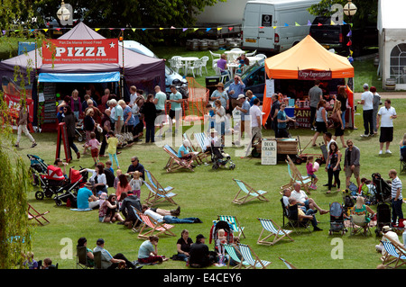 -Upon-Avon River Festival, Warwickshire, UK Stockfoto