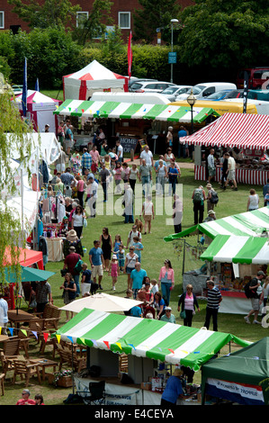 -Upon-Avon River Festival, Warwickshire, UK Stockfoto