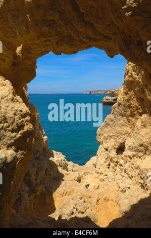 Algar Seco, Carvoeiro, Lagoa, Algarve, Portugal Stockfoto