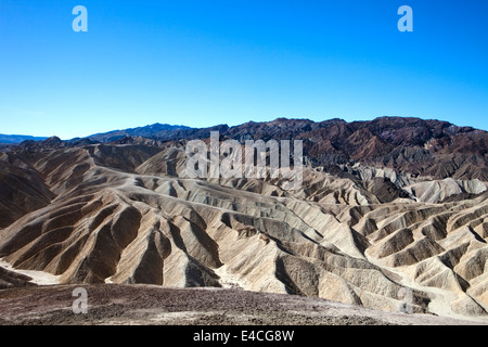 Zabriskie Point, Death Valley Nationalpark, Kalifornien, USA Stockfoto