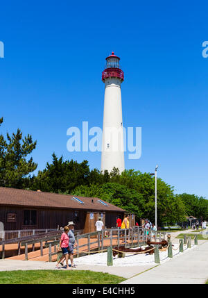 Cape May Lighthouse, Cape May, New Jersey, USA Stockfoto