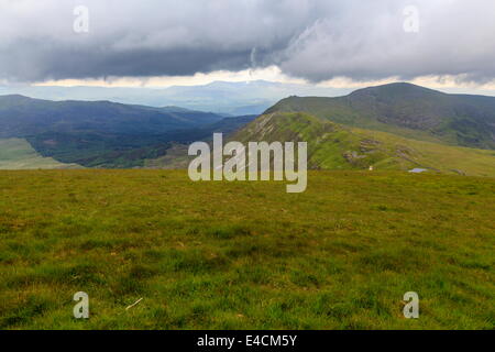 Diffwys Teil des Bereichs Rhinog Stockfoto