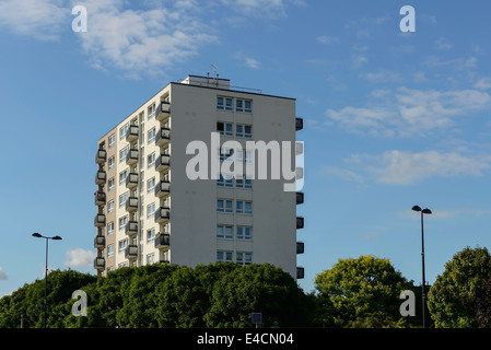 St. Annes Hochhaus Wohnungen in Chester City centre UK Stockfoto