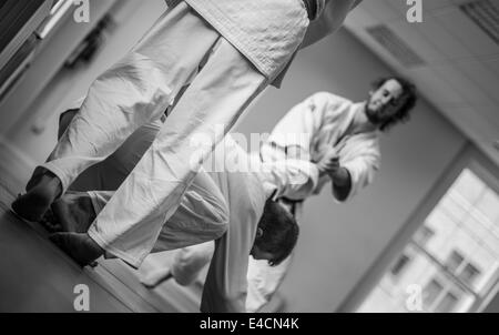 Jitsu London Frühjahr 2014 - Martial Arts Stockfoto