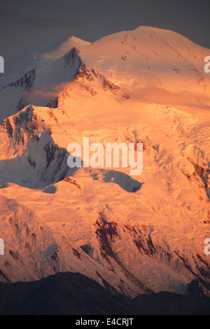 Mt. McKinley, auch bekannt als Denali Denali Nationalpark, Alaska. Stockfoto