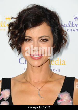 8. Juli 2014 - Los Angeles, Kalifornien, USA - Catherine Bell Teilnahme an der Hallmark Channel und Hallmark Filme & Geheimnisse Sommer TCA Press Tour im Northpole Manor in Beverly Hills, Kalifornien am 8. Juli 2014 statt. 2014 (Kredit-Bild: © D. Long/Globe Fotos/ZUMA Draht) Stockfoto