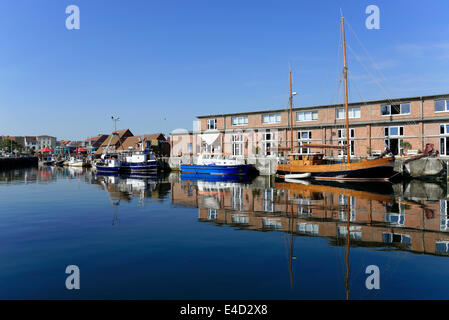 Alten Hafen, Wismar, Mecklenburg-Western Pomerania, Deutschland Stockfoto