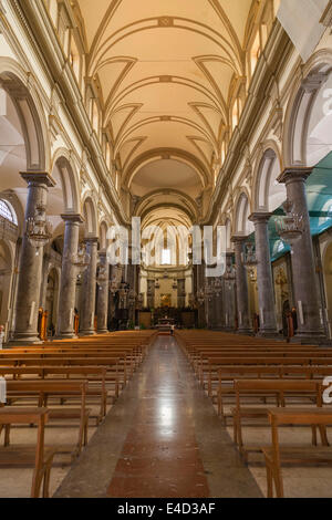 Innenraum der Chiesa di San Domenico, Saint Dominic Church, Palermo, Sizilien, Italien Stockfoto