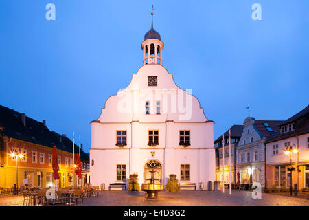 Altes Rathaus, Standesamt und Kulturamt, Wolgast, Mecklenburg-Western Pomerania, Deutschland Stockfoto