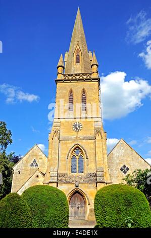 Kirche St. Davids, Moreton-in-Marsh, Cotswolds, Gloucestershire, England, UK, Westeuropa. Stockfoto