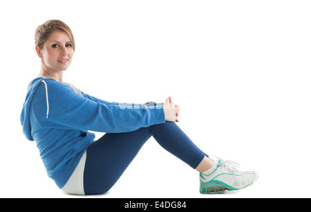 Porträt einer Fit junge Frau Stockfoto